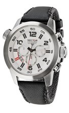 Sector R3271702045 Urban Oversize Analog Stainless Steel