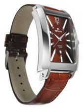Seculus Classic 4476.1.505 ss case, brown dial, brown leather