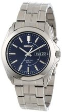 Seiko SMY111 Stainless Steel Kinetic Blue Dial