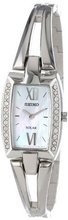 Seiko SUP083 Stainless Steel Analog with Mother-Of-Pearl Dial