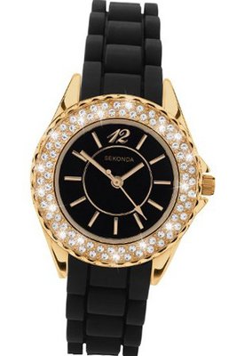 Sekonda 4402 Ladies Party Time Gold Black