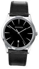 Sekonda Gents with Black Dial with Silver Tone Accents 3532
