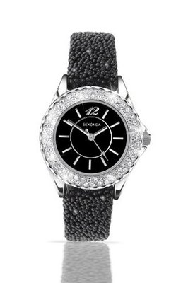 Sekonda Quartz with Black Dial Analogue Display and Black Strap 4693.27