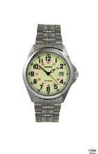 Sekonda Quartz with Green Dial Analogue Display and Silver Stainless Steel Bracelet 3031.27