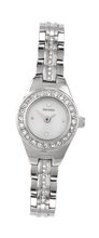 Sekonda Quartz with Mother of Pearl Dial Analogue Display and Silver Bracelet 4094.27