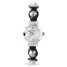 Sekonda Quartz with Mother of Pearl Dial Analogue Display and Silver Nylon Bracelet 4061.71