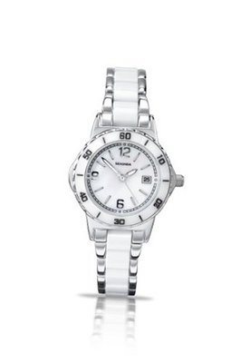 Sekonda Quartz with White Dial Analogue Display and White Bracelet 4599.27