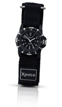 Sekonda Unisex Quartz with Black Dial Analogue Display and Black Nylon Strap 3981.05