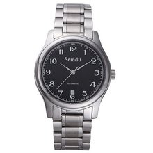 Semdu SD7006G.1 Stainless Steel Black Dial Automatic