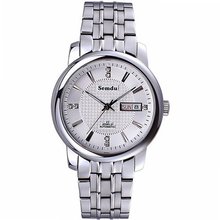 Semdu SD7017G Stainless Steel White Dial Automatic