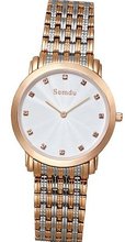 Semdu SD9002G Rose Gold Stainless Steel White Dial