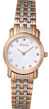 Semdu SD9002L Rose Gold Stainless Steel White Dial