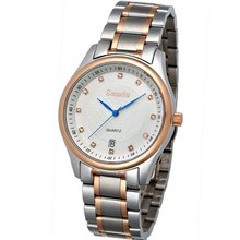 Semdu SD9016G Rose Gold Stainless Steel White Dial
