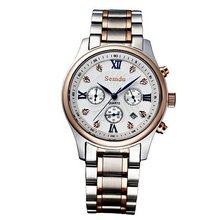 Semdu SD9018G Rose Gold Stainless Steel White Dial