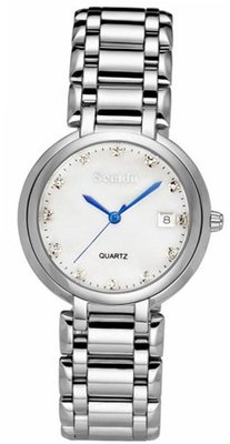 Semdu SD9021G Stainless Steel White Dial