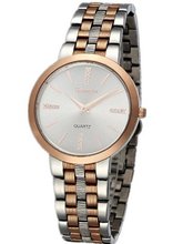 Semdu SD9028G Rose Gold Stainless Steel White Dial Two-Tone