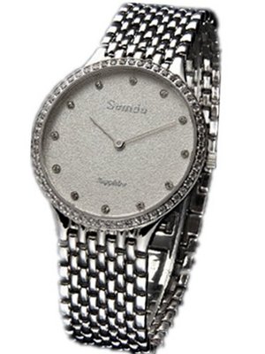 Semdu SD9029G Stainless Steel White Dial