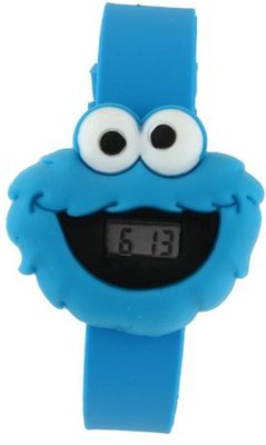 Seseme Street SW2506-CM Cookie Monster Digital LCD Kids