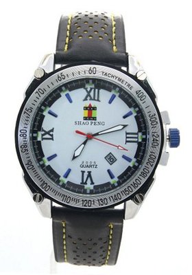 SHAO PENG Fashion Date Waterproof Multicolour Strap Stainless Steel Analog Quartz es