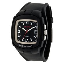 Sport Fashion Luxury Water Resistant Sharp Clock w/ Roman Numerals SHP8916