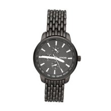 SINOBI New Fashion 3 Dials Stainless Steel Wrist Quartz Black WTH0038