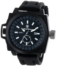 Smith & Wesson SWW-LW6097 EGO Bold Large Black Dial Rubber Band