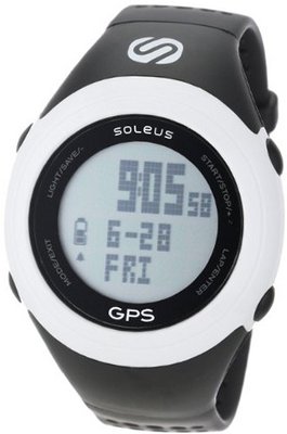 Soleus Unisex SG100004 GPS Fit 1.0 White and Black