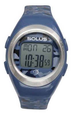 Solus Unisex Digital with LCD Dial Digital Display and Blue Plastic or PU Strap SL-800-103