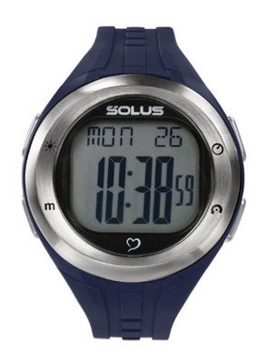 Solus Unisex Digital with LCD Dial Digital Display and Blue Plastic or PU Strap SL-900-003