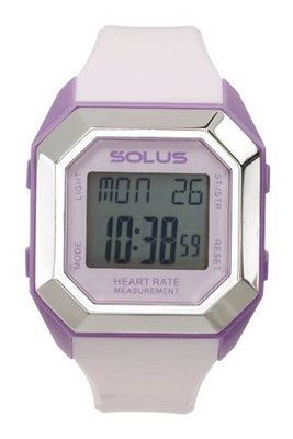 Solus Unisex Digital with LCD Dial Digital Display and Pink Plastic or PU Strap SL-840-006