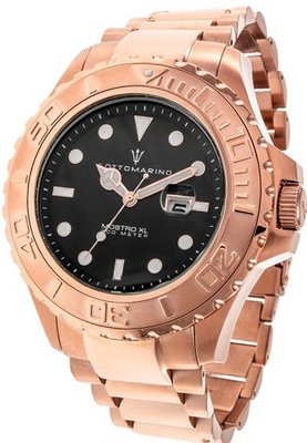 Sottomarino Mostro XL SM70159-A with Rose Gold Stainless Steel Band