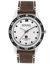 Sperry Top-Sider , Navigator Brown Leather Strap 44mm 102013