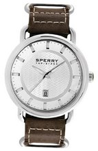 Sperry Top-Sider , Striper Brown Leather Strap 45mm 102017