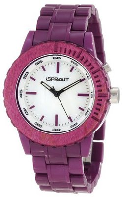Sprout ST/6500MPPR Purple Resin Bracelet Luminous