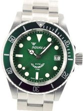 Squale 200 meter MINT Green Swiss Automatic Dive with Domed Sapphire Crystal 1545-G