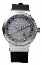 St. Gallen Disinfectable - GMT Collection - Mechanical Automatic , Counters For Pulsation & Respiration Calibration, Matt Grey Dial