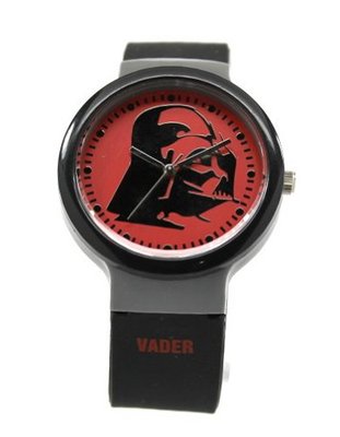 Star Wars Darth Vader Black Rubber Silicon Strap (DAR3504)