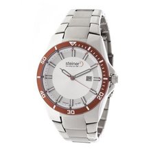 Steiner ST2251P025W Casual Collection Free Red Analog