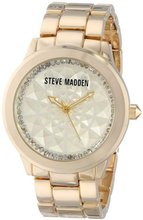 Steve Madden SMW00021-09 Gold Textured Dial