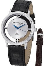 Stuhrling Original 388G2.SET.01 Winchester Cathedral Stainless Steel with Additional Leather Strap