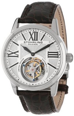 Stuhrling Original 537.331XK2 Tourbillon Grand Imperium Limited Edition Mechanical Brown