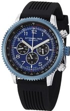 Stuhrling Original 858R.01 "Concorso Silhouette Sport" Stainless Steel and Rubber