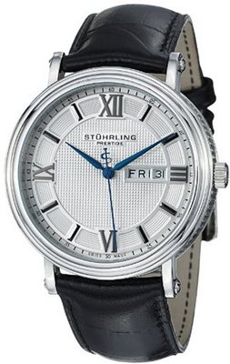 Stuhrling Prestige 400.33152 Swiss Quartz Day and Date Dress