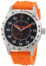 Superdry Gents Stainless Steel Sports with Orange Strap