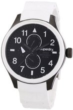 Superdry Gents White Scuba with Day & Date Feature