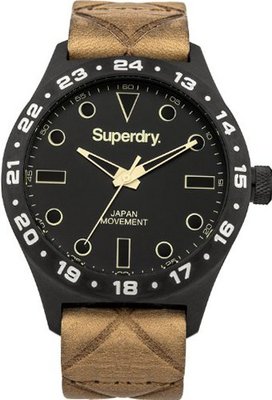 Superdry SYG127T Hatch Brown Leather Strap