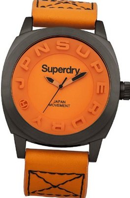 Superdry SYG128O Sou Wester Orange Leather Strap