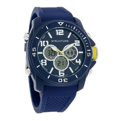 Structure by Surface XL Blue Digital Analog Chronograph 32575-104