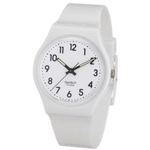 S GW151 Quartz Plastic White Dial