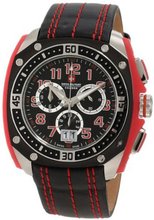 Swiss Military Calibre 06-4F1-04-004 Flames Red & Black Chronograph Leather